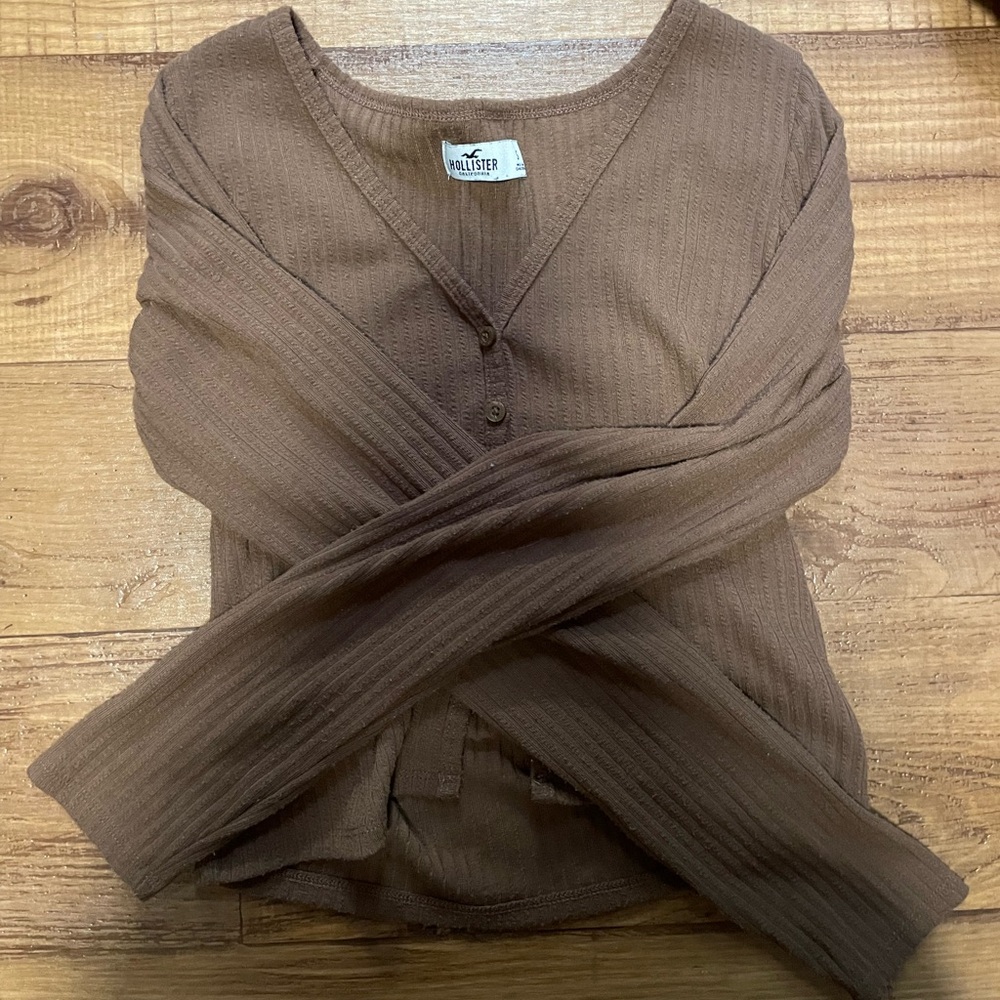 Hollister Cropped Cardigan